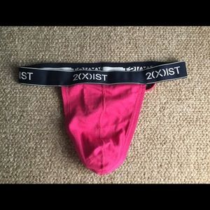 2xist men’s y back thong  new without tags
